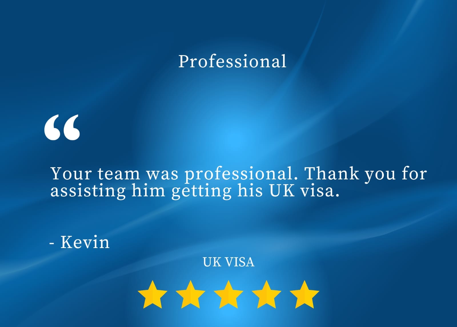 Client approval screenshot
